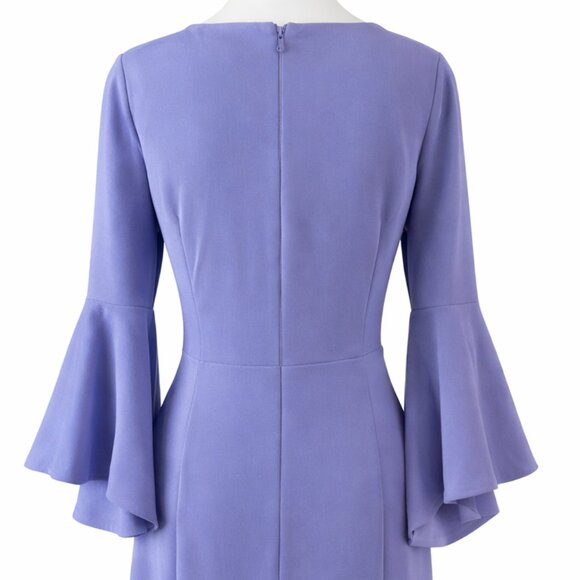 New York & Company Lavender Long Sleeve Dress | Size L | NWOT - Picture 9 of 11